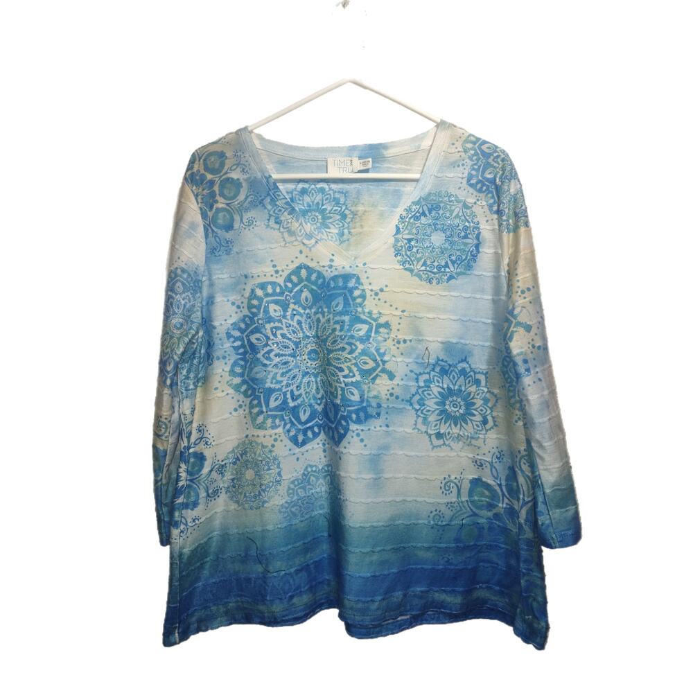 Time & Tru Women's Shirt Size Large